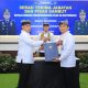 Serah terima jabatan Kepala Lapas Kelas IIA Banyuwangi dari Agus Wahono kepada Mochamad Mukaffi