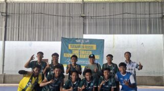 Tim Futsal Models FC setelah menang telak