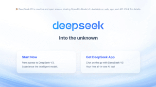 Kecerdasaan buatan (AI) DeepSeek dari Tiongkok.