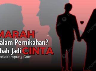 Ilustrasi pasangan berdamai.