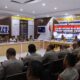 Rapat opsnal di Command Center Polresta Banyuwangi