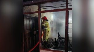 Kebakaran di Dusun Kedasri Banyuwangi