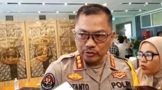 Kabid Humas Polda Jawa Tengah Kombes Pol Artanto saat ditemui di Mapolda Jawa Tengah, Senin (2/12/2024). (Sumber: KOMPAS.COM/Muchamad Dafi Yusuf.)