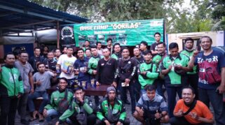 pengemudi Gojek di Banyuwangi