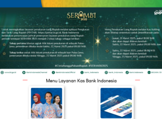 penukaran uang jelang lebaran 2025 lewat pintar.bi.go.id