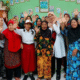 Bupati Banyuwangi Ipuk Fiestiandani bersama sejumlah warga lansia (foto: Pemkab Banyuwangi)