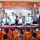 Kombes Pol Rama Samtama Putra, dalam konferensi pers Kasus Narkoba di halaman Mapolresta Banyuwangi