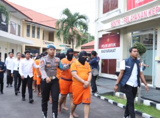 Polresta Banyuwangi Tangkap 37 Tersangka Kasus Kekerasan dan Premanisme