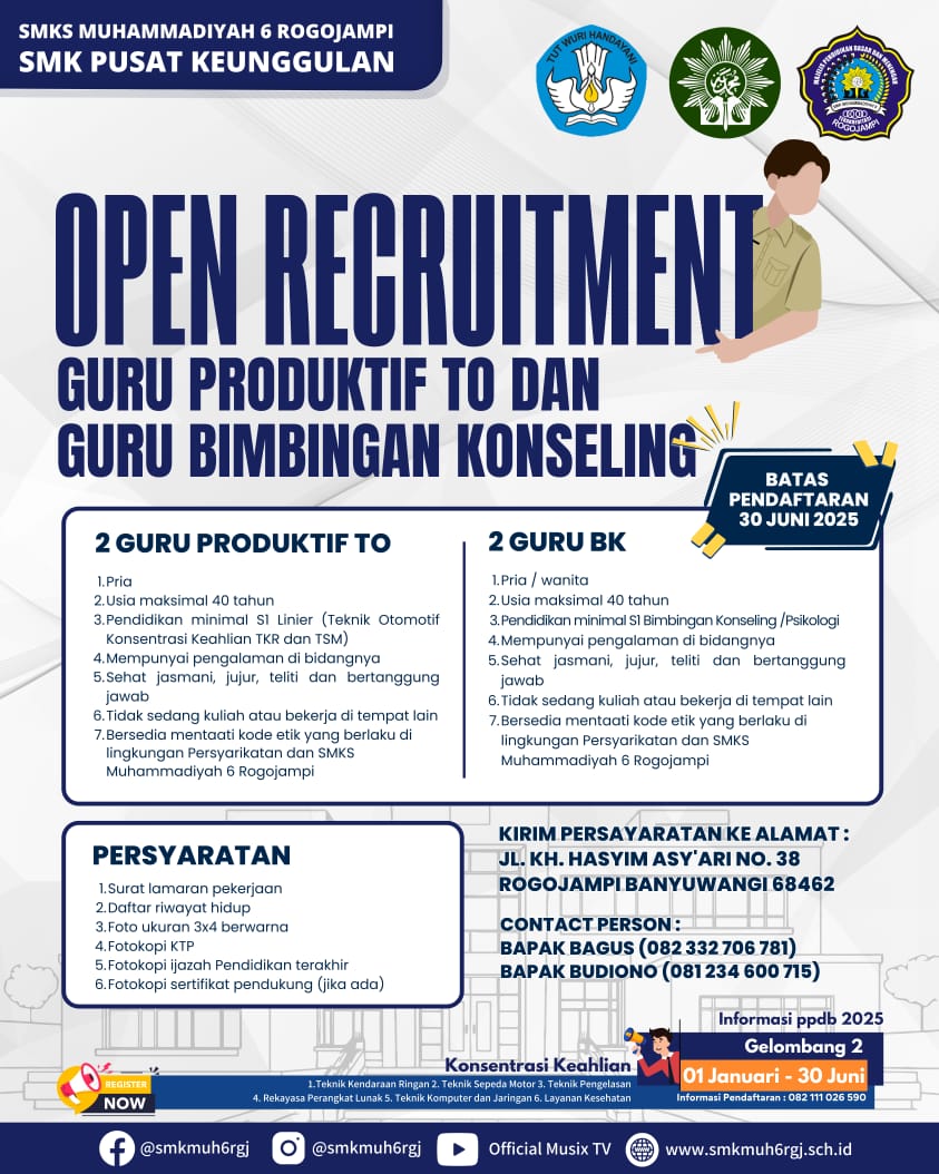 rekrutmen guru smuhero tahun 2025/2026