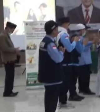 Jemaah Haji Kloter 44 Banyuwangi Tiba di Asrama Haji Surabaya