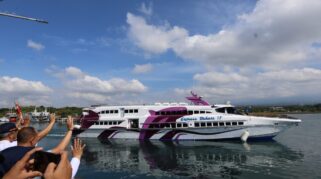 Kapal Cepat Banyuwangi - Denpasar Resmi Beroperasi, Harga Tiket Mulai Rp225 Ribu Kapal Cepat Marina Boom–Serangan Resmi Beroperasi