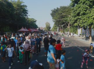 Jalan A Yani Kembali Jadi Zona Bebas Kendaraan CFD
