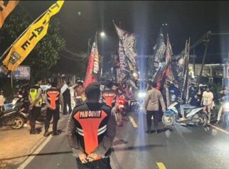 Personel Gabungan Amankan Pelantikan Warga Baru PSHT