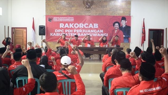 PDI Perjuangan Banyuwangi Gelar Rakorcab