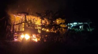 Kandang Terbakar, 9 Kambing Mati Terpanggang