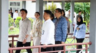 Wapres Gibran melakukan kunjungan kerja ke Sekolah Rakyat Menengah Pertama (SRMP) 1 Deli Serdang,