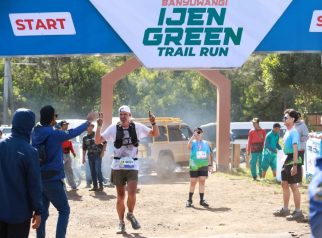 Juara di Ajang Ijen Green Trail Run 2025