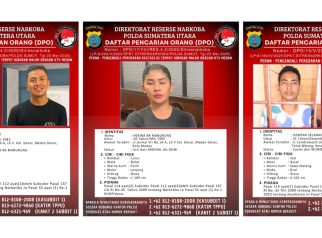 DPO Kasus Narkoba Polda Sumut