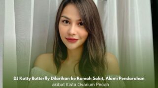 DJ Katty Butterfly dalam perawatan usai operasi kista ovarium pecah