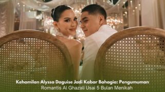 Alyssa Daguise memamerkan baby bump dalam video pengumuman kehamilan