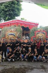 Pertunjukan seni budaya dalam Anniversary ke-7 Balawangi di Terminal Jajag