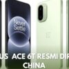 OnePlus Ace 6T dengan modul kamera persegi dan desain terbaru