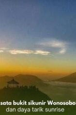 Pemandangan Golden Sunrise dari Bukit Sikunir Wonosobo