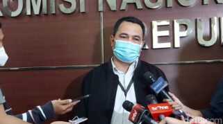 Pelantikan pejabat eselon I Kementerian Haji dan Umrah di Masjid Al-Ikhlas