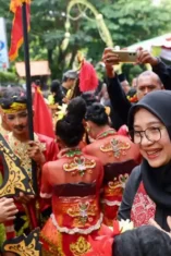 Upacara Hari Jadi Banyuwangi ke-254 di halaman Pemkab