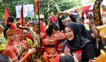 Upacara Hari Jadi Banyuwangi ke-254 di halaman Pemkab