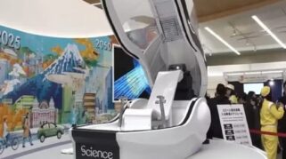 Mesin cuci manusia Mirai berbentuk kapsul dari Jepang