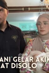 Acara akikah anak angkat Ahmad Dhani dan Mulan Jameela bernuansa Jawa di Solo
