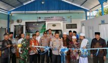 Kapolresta Banyuwangi meresmikan SPPG Forkam di Muncar