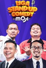 Oki Rengga dan Ate di Liga Stand Up Comedy Moji