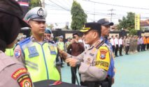 Apel kesiapan Operasi Lilin Semeru 2025 Polresta Banyuwangi