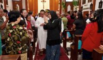 Bupati Ipuk bersama Forkopimda patroli ke gereja saat malam Natal di Banyuwangi