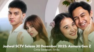 Jadwal SCTV Selasa 30 Desember 2025 tayangan sinetron dan FTV