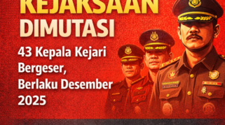 mutasi dan rotasi 68 pejabat kejaksaan ri per desember 2025