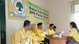 Pendaftaran bakal calon Ketua DPD Partai Golkar Banyuwangi