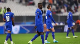 PSG vs Lille Dembele cetak dua gol