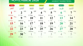 Kalender Jawa Bulan November 2026 (Foto: dok. Aceh Kemenag)