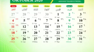 Kalender Jawa Bulan Oktober 2026 (Foto: dok. Aceh Kemenag)