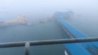 Kondisi cuaca di sekitar Pelabuhan Ketapang, Banyuwangi