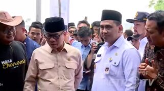 Mendes Yandri Susanto Buka Pasar Murah dan UMKM di Boyolali