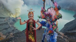 bec dan gandrung sewu di kawah ijen banyuwangi