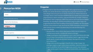 cek nisn online