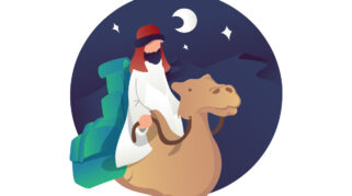 ilustrasi isra miraj 2026