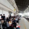 Penumpang Kereta Api Indonesia (KAI) selama libur panjang isra miraj 2026