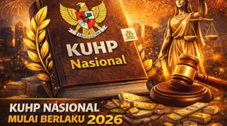 Ilustrasi KUHP Nasional yang mulai berlaku tahun 2026