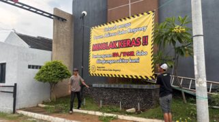 warga Perum Adi Mas Sobo Banyuwangi menolak berdirinya TPS3R Sobo